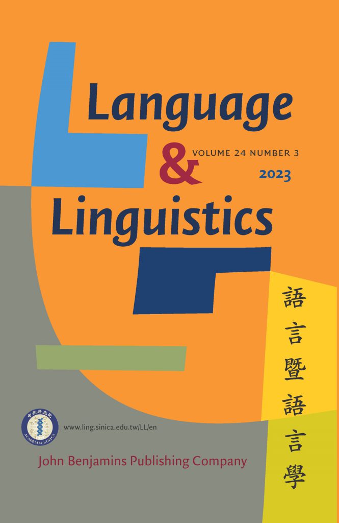 Language &#038; Linguistics 24.3 is now available