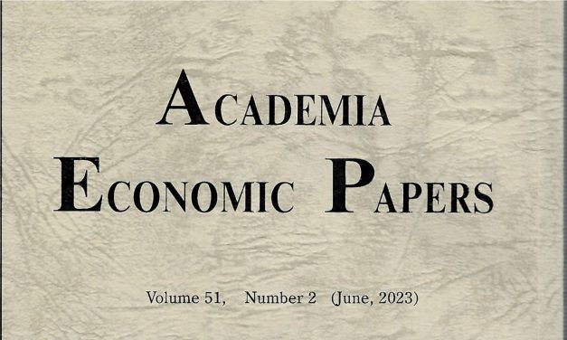 Academia Economic Papers Vol. 51, No. 2 has been published