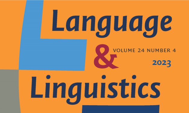 Language & Linguistics 24.4 is now available