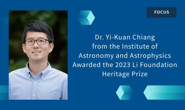 Dr. Yi-Kuan Chiang from the Institute of Astronomy and Astrophysics Awarded the 2023 Li Foundation Heritage Prize