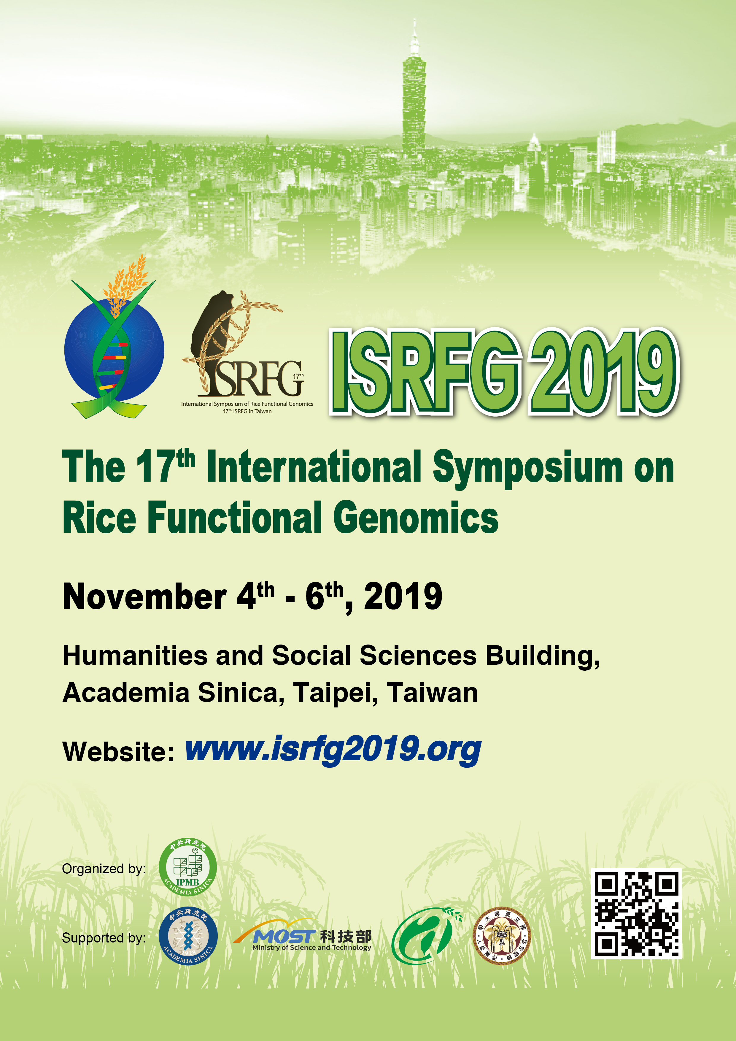 The 17th International Symposium on Rice Functional Genomics (ISRFG2019)