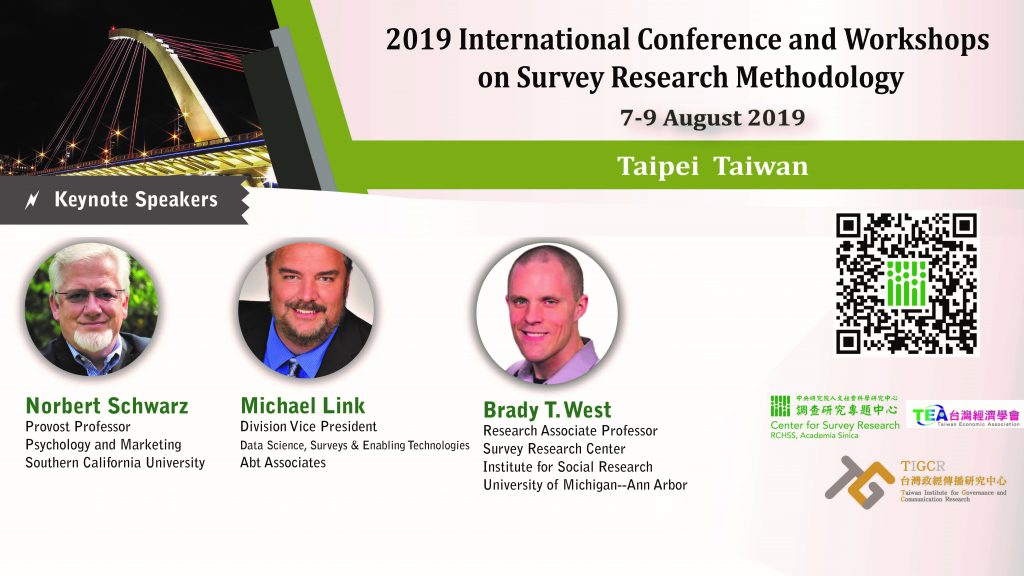 2019 International Conference and Workshops on Survey Research Methodology
