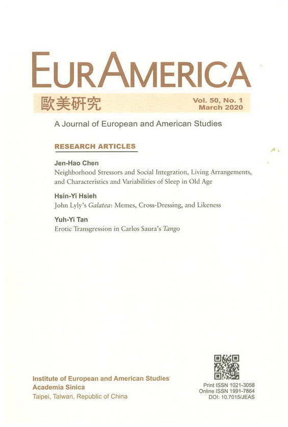 EurAmerica, Vol. 50, No. 1 is now available
