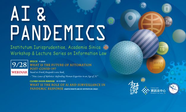 AI & PANDEMICS – Workshop & Lecture Series on Information Law with Frank Pasquale