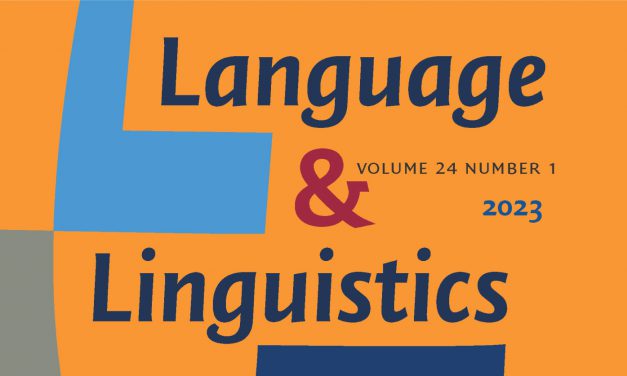 Language & Linguistics 24.1 is now available
