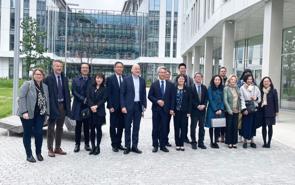 Academia Sinica Delegation Visits Three French Institutes for Collaboration