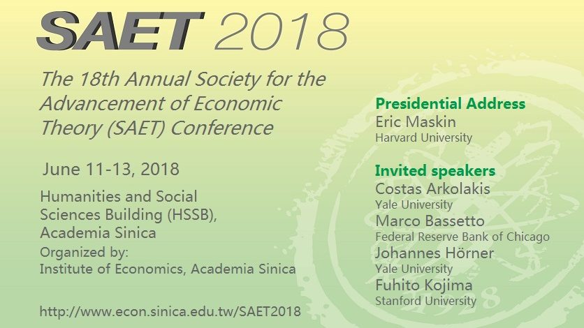 The 18th Annual SAET Conference (SAET 2018)