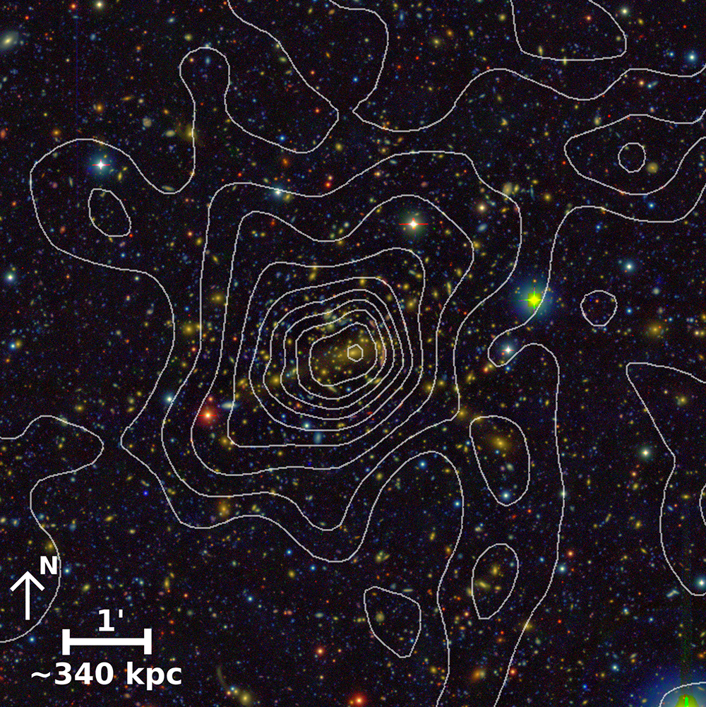 【專欄】Dark Matter Structure in Galaxy Clusters Revealed by Gravitational Lensing