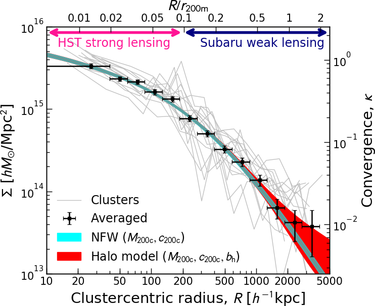 【專欄】Dark Matter Structure in Galaxy Clusters Revealed by Gravitational Lensing