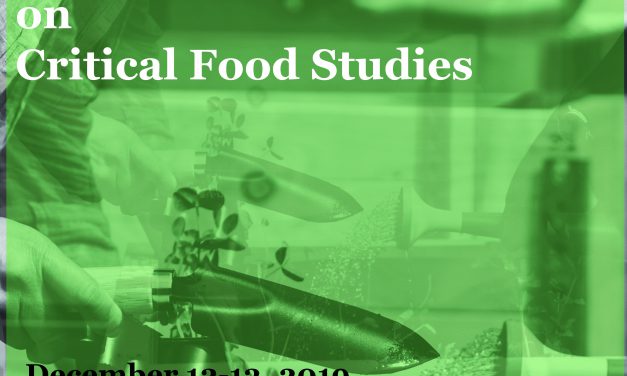 歐美所研討會：International Conference on Critical Food Studies