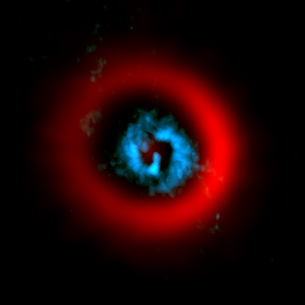 【專欄】「扭結」確認位置：望遠鏡看到行星誕生跡象