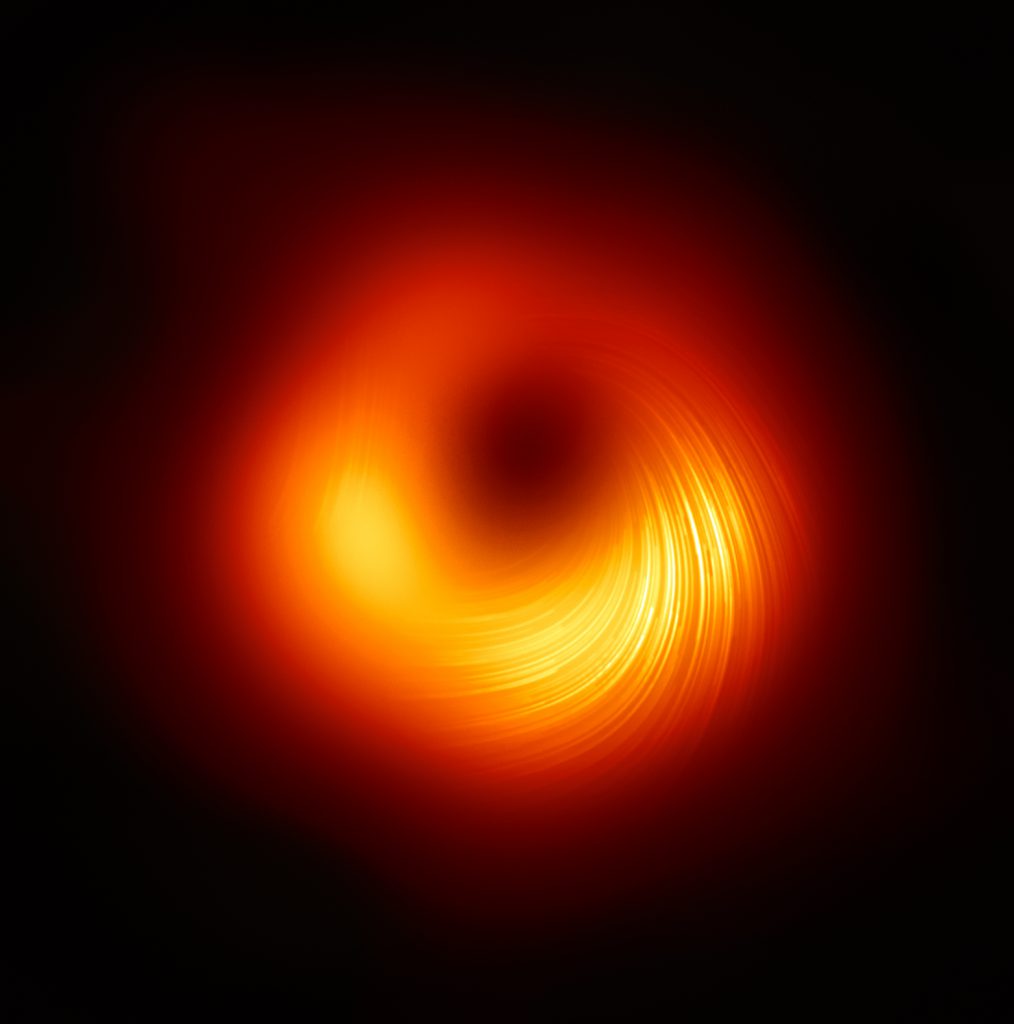 探索黑洞更進一步！EHT公布M87星系偏振光影像 直擊黑洞磁場