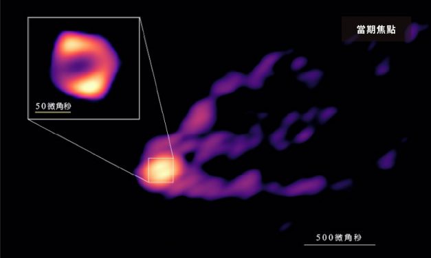 天文學家首次同時拍攝到 M87 黑洞吸積流和強大噴流